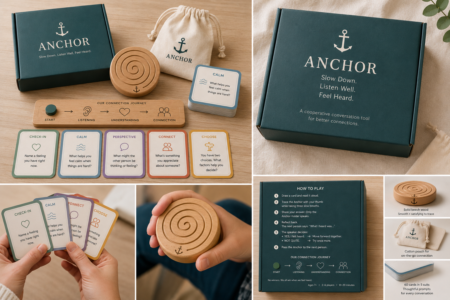 ANCHOR™ A Cooperative Conversation Game for Stronger Connections