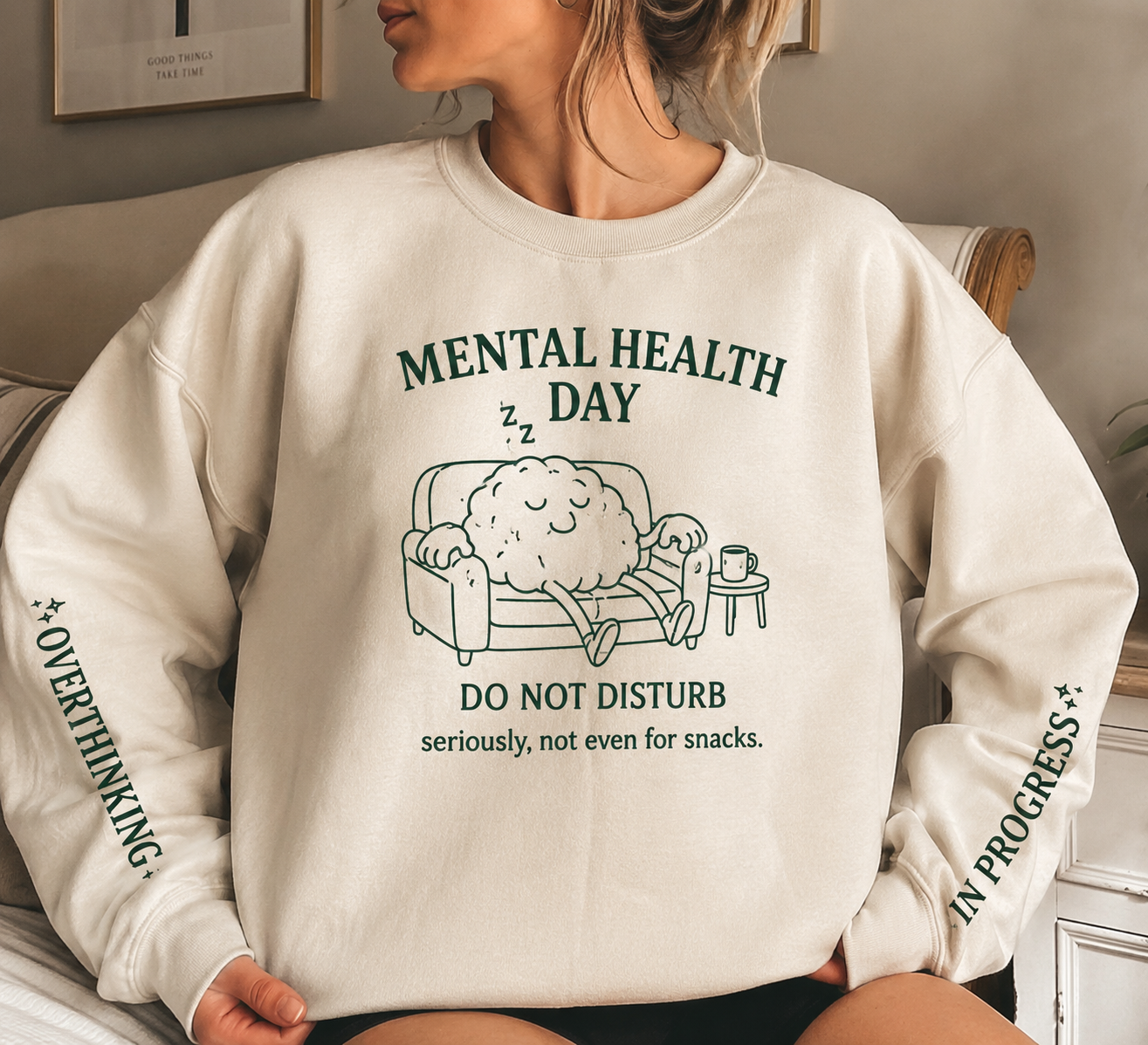 Mental Health Day sweatshirt