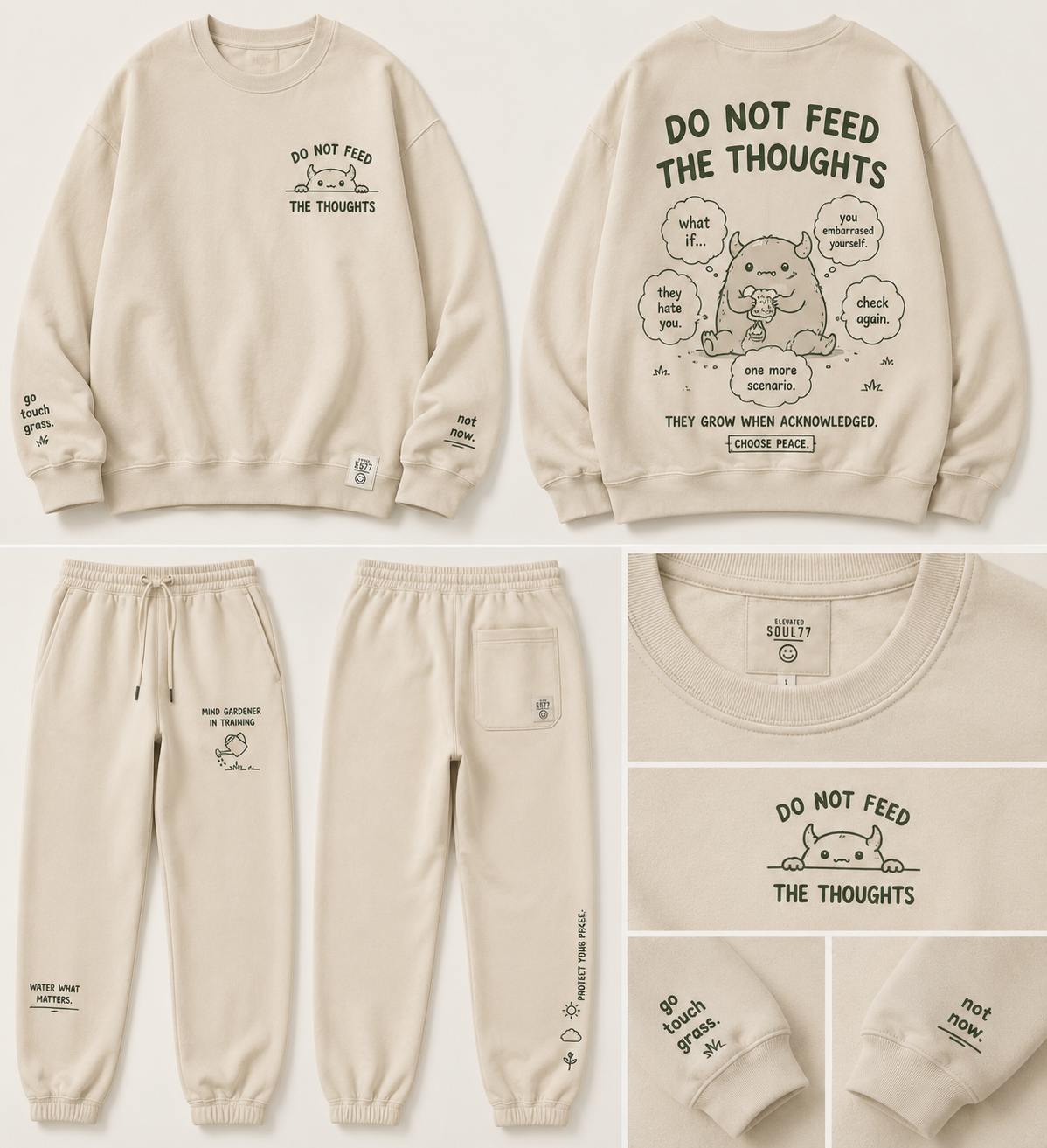 DO NOT FEED THE THOUGHTS SET