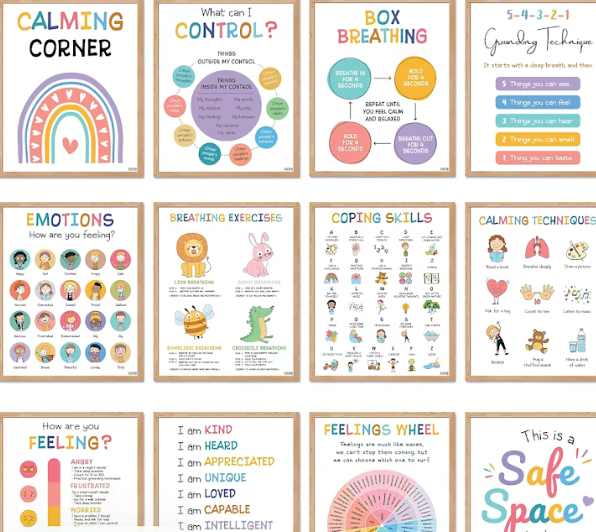 SEL Emotional Intelligence Posters