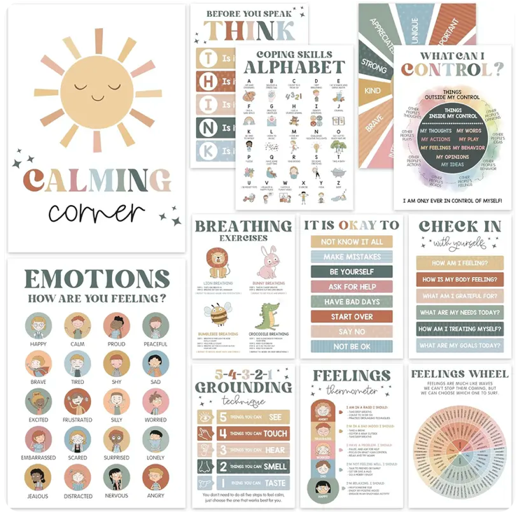 SEL Emotional Intelligence Posters