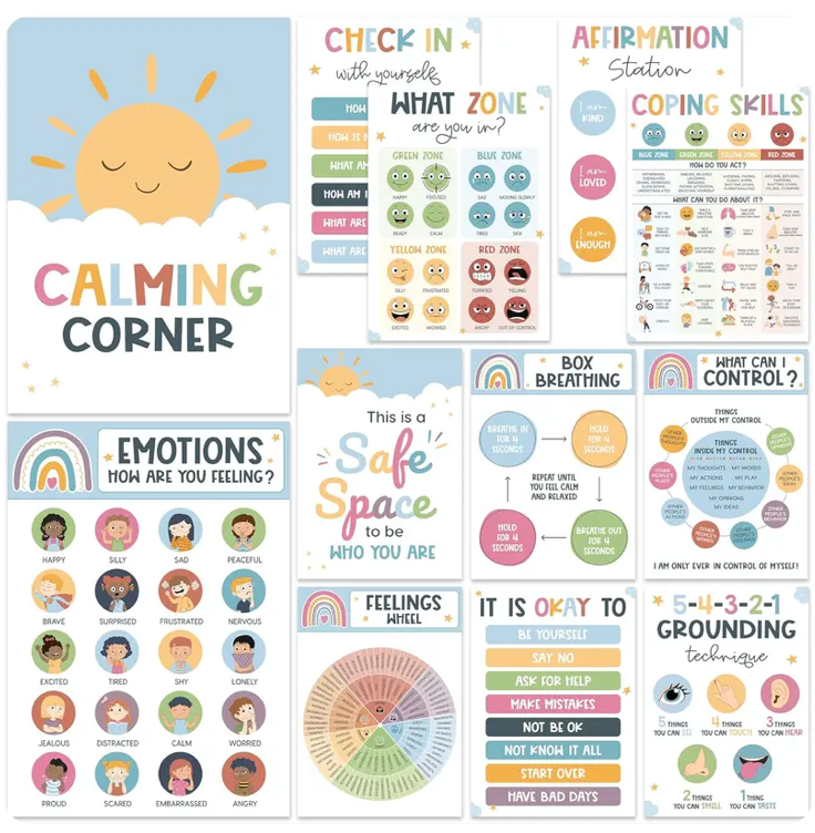 SEL Emotional Intelligence Posters