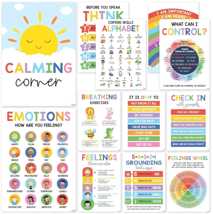 SEL Emotional Intelligence Posters